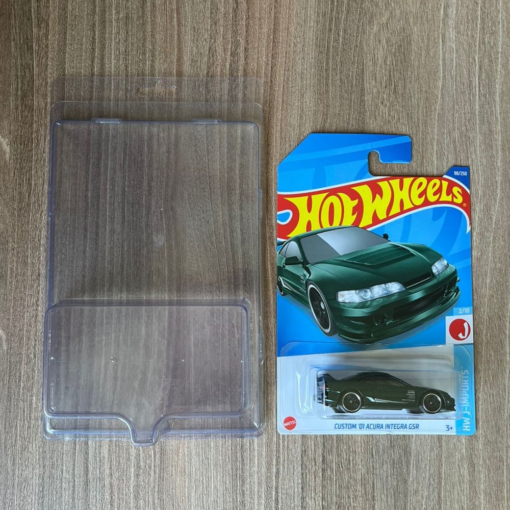 10 unidades - Embalagem Protetora de Blister Hot Wheels/Matchbox ...