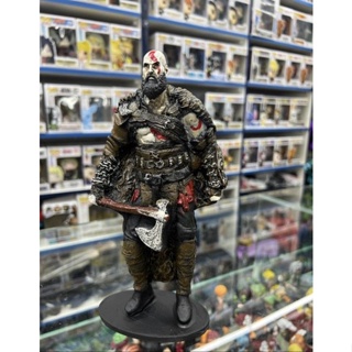 Kit 2 Bonecos Kratos God of War 3 e Ragnarok Action Figure - Super