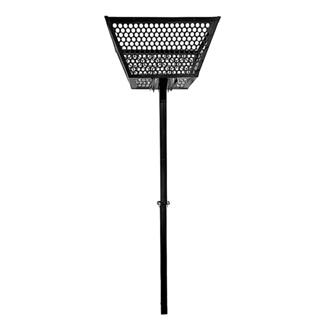 Lixeira de Calçada Rua Externa com Pintura Anticorrosiva Reforçada