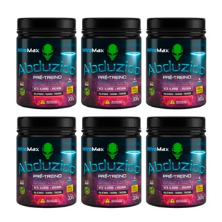 Kit 6X Pré treino Abduzido 300g - Nitromax
