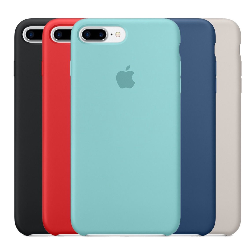 Capa Capinha Silicone IPhone 7 PLUS e 8 PLUS Várias cores , Ótima qualidade
