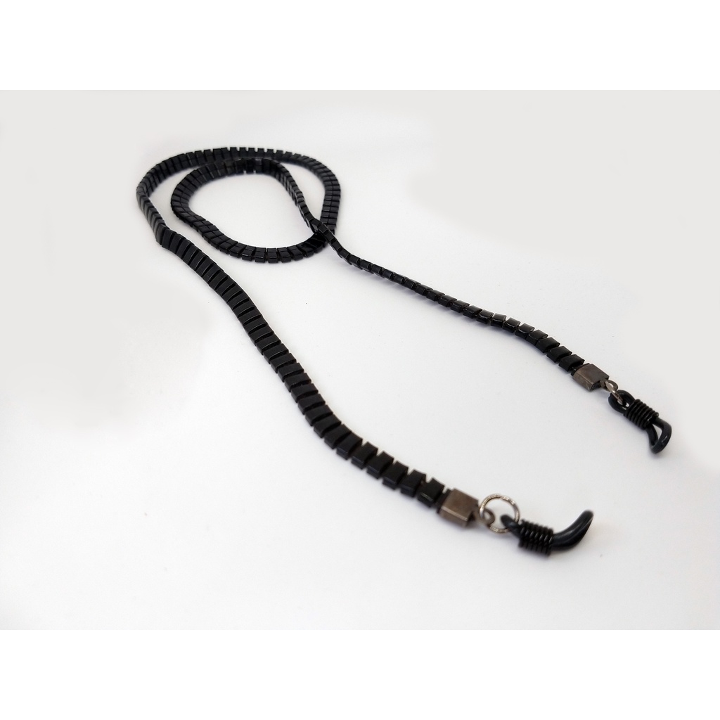 Corrente para Óculos Metal Flexível Preto