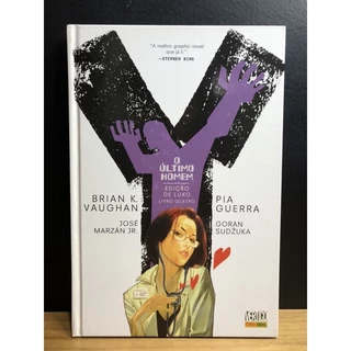 HQ Y O ÚLTIMO HOMEM EDIÇÃO DE LUXO LIVRO QUATRO VERTIGO PANINI