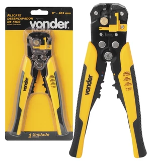 Alicate Automático Decapador Crimpador Alicate de Eletricista Descacador Fios Decapador Fio Automático VONDER MODELO GRANDE