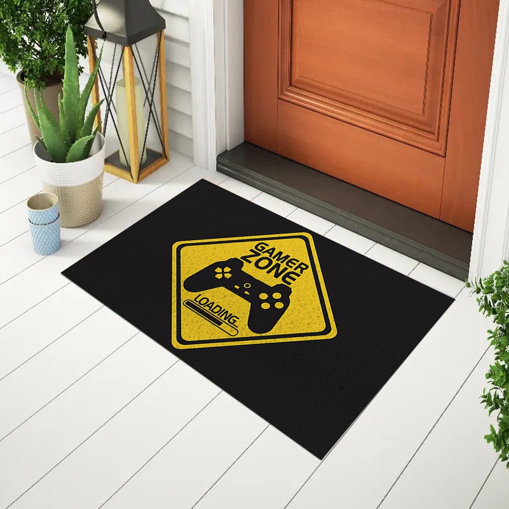 Tapete Para Porta Divertido Gamer Zone Ca714