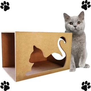 Playground Para Gatos Grandes Nicho Toca Lado Esquerdo