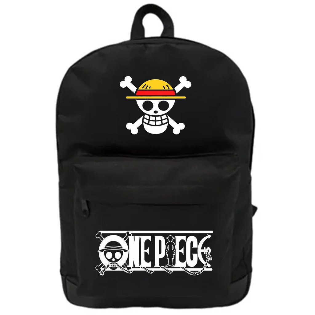 Mochila One Piece anime manga adolescentes escolar do estudante Viagem em  Promoção na Shopee Brasil 2023