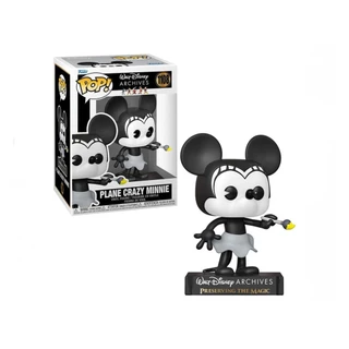 FUNKO POP WALT DISNEY ARCHIVES - MINNIE PLANE CRAZY 1108 NOVO ORIGINAL em Oferta na Shopee