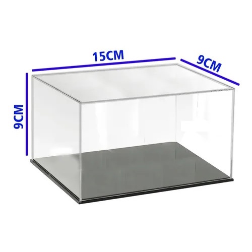 Expositor Caixa Acrílica Para Coleção Vitrine 9x15x9(a)cm