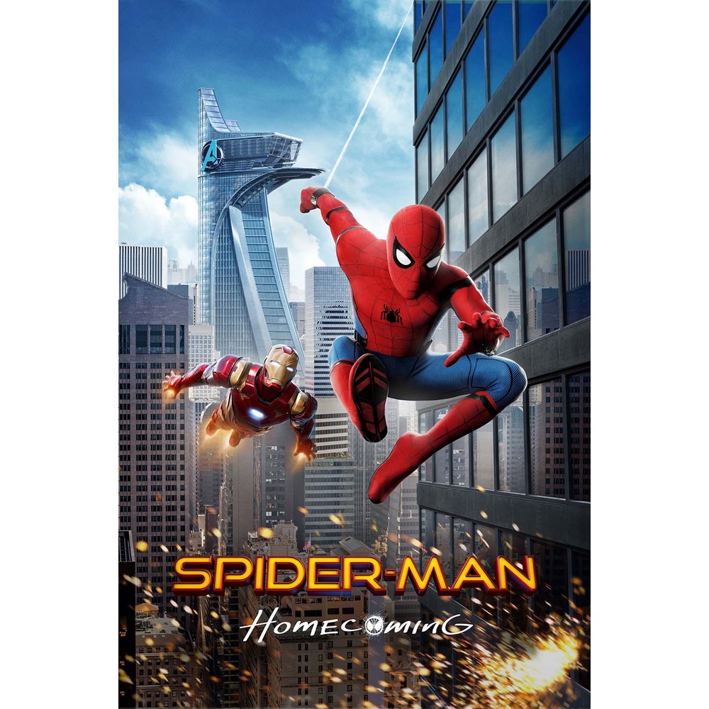Poster em Adesivo do Filme Marvel Homem Aranha de Volta ao Lar Diversos ...