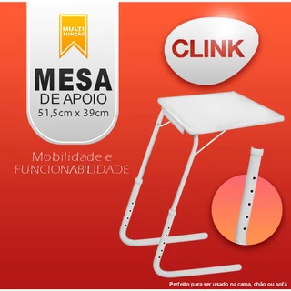 Mesa para Desenhar, Home Office, Estudos, Mesa Lateral Apoiadora Dobrável E Portátil Sofá e Cama