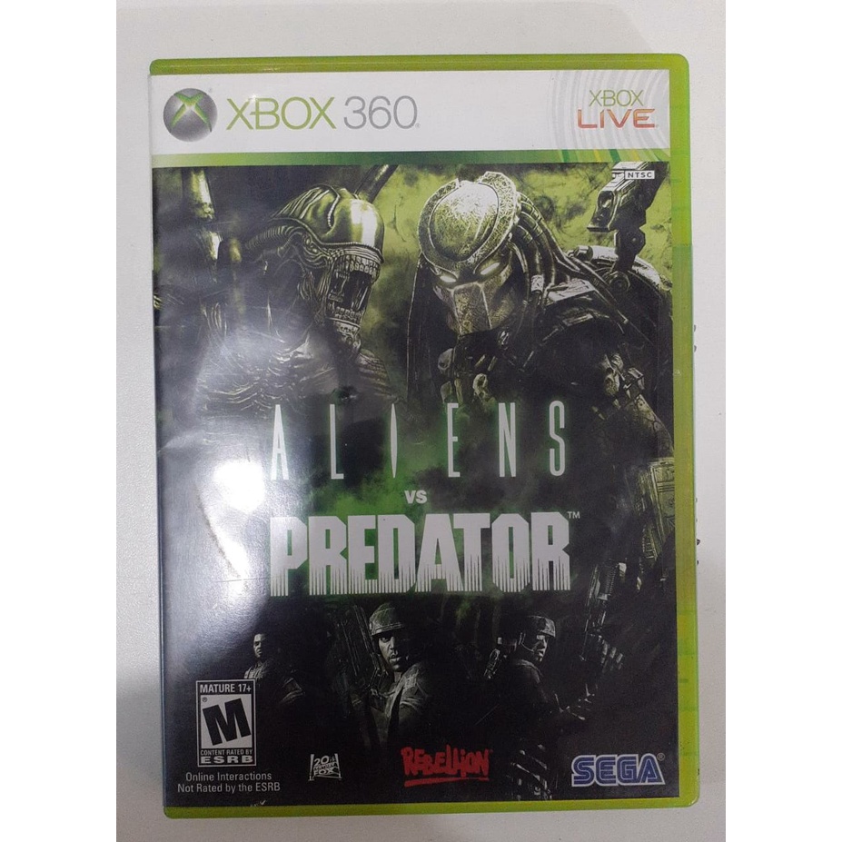 Alien Vs Predator Xbox 360 Game 