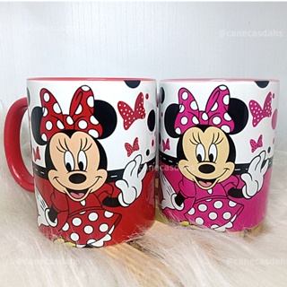 Caneca Personalizada Minnie e Mickey - Promoção