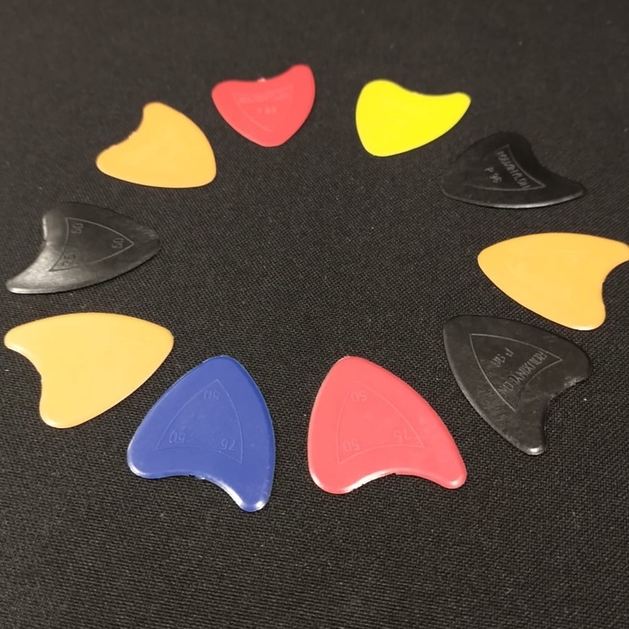 Palheta Violão Guitarra Rouxinol P-96 Sortida (unid)