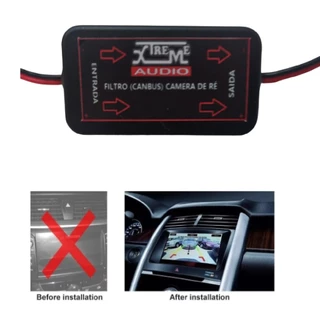 Filtro Rele Para Câmera De Ré Bmw Audi Golf Polo Amarok todos com rede can