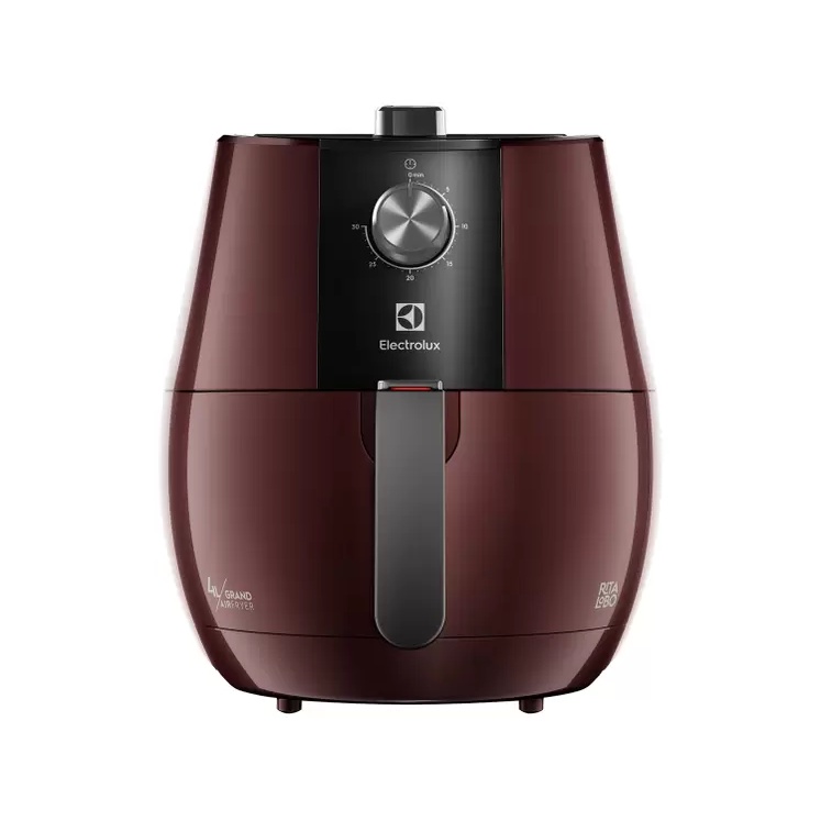 Fritadeira Elétrica sem Óleo/Air Fryer Electrolux – Efficient por Rita Lobo EAF31 Dark Red – 220v