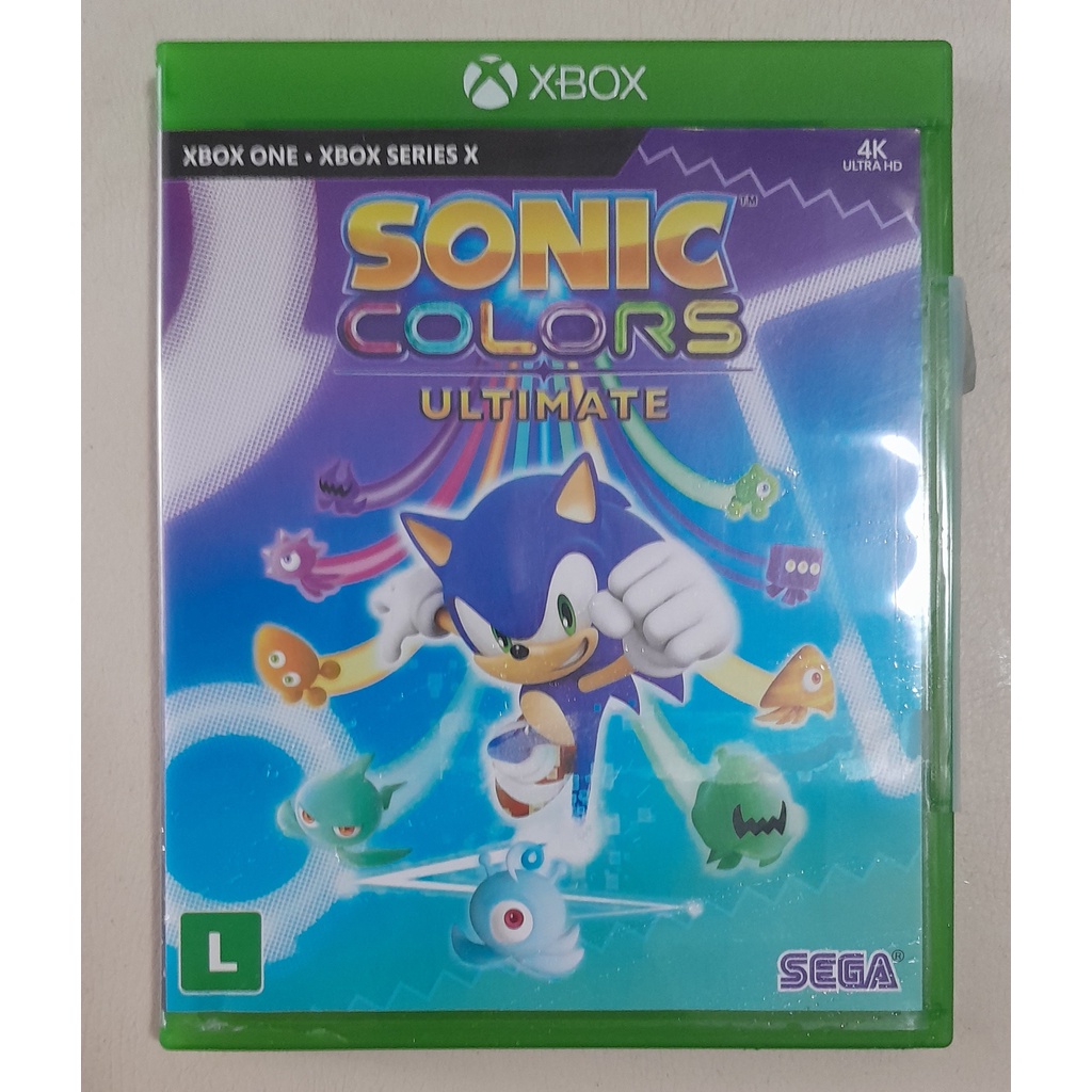 Jogo Midia Fisica Sega Sonic Colors Ultimate Xbox One