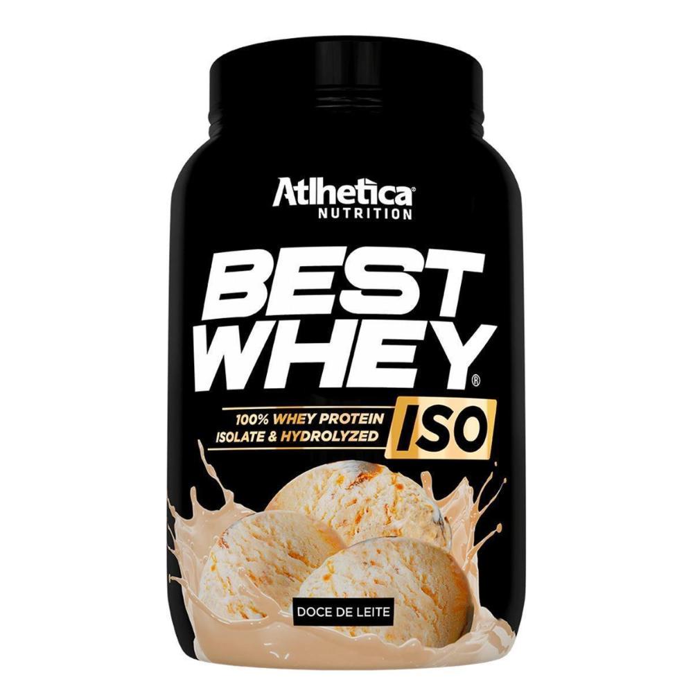 Proteína Best Whey ISO – Sabor Doce de Leite 900g – Atlhetica Nutrition