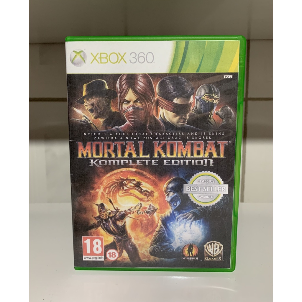 Jogo Xbox 360 Mortal Kombat LT 3.0