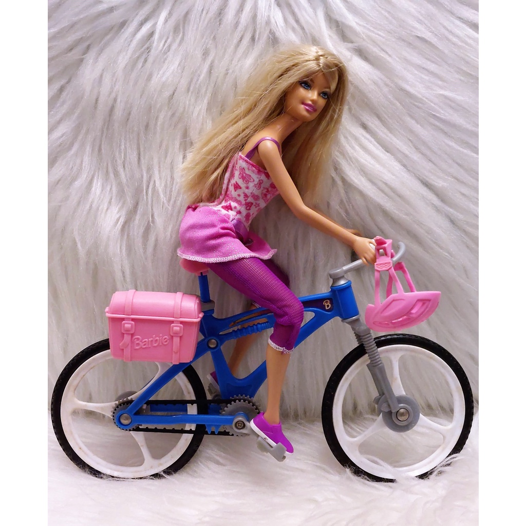 Boneca Barbie Bicicleta Mountain Bike anos 90 | Shopee Brasil