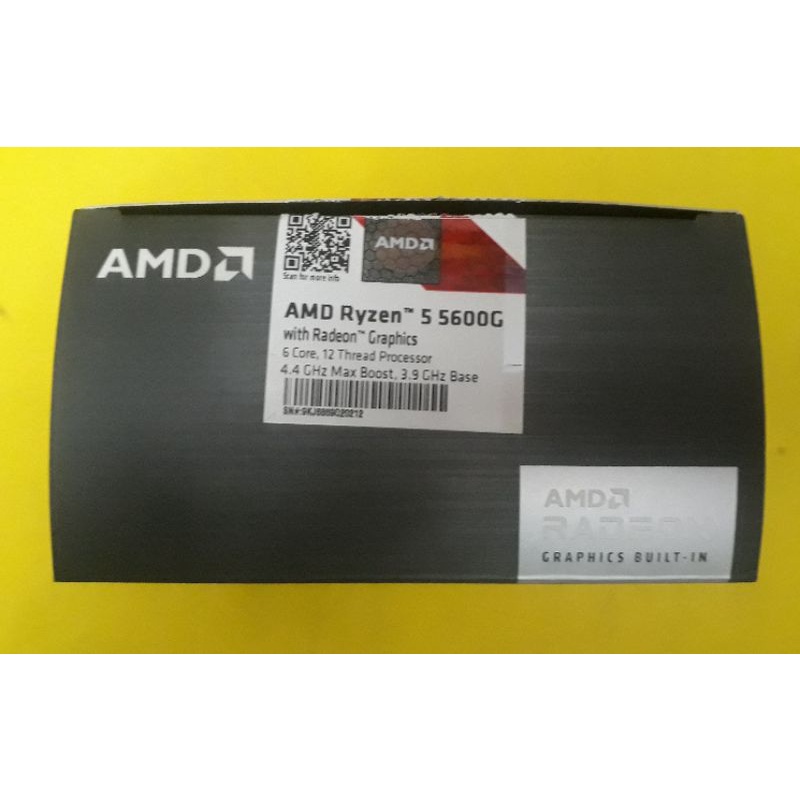 CAIXA do Processador RYZEN 5 5600GT Completa | Shopee Brasil