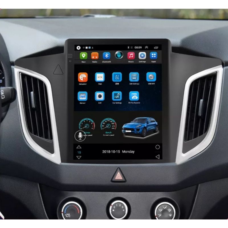 Multimidia Tesla Creta 2016/2021 Carplay + Android Auto | Shopee Brasil