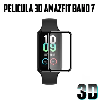 Película 3d Proteção Tela Para Smartwatch Amazfit Band 7