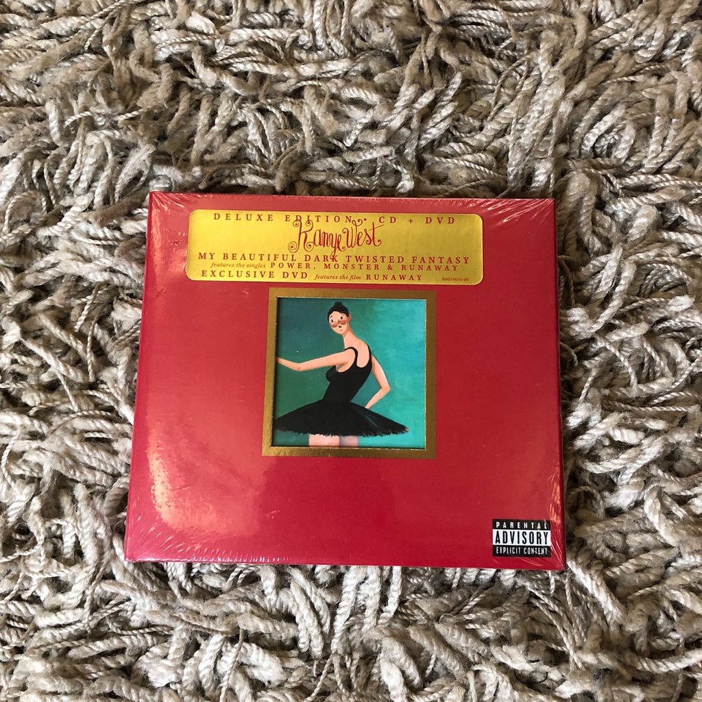 CD My Beautiful Dark Twisted Fantasy - KANYE WEST (CD+DVD) IMPORTADO ...