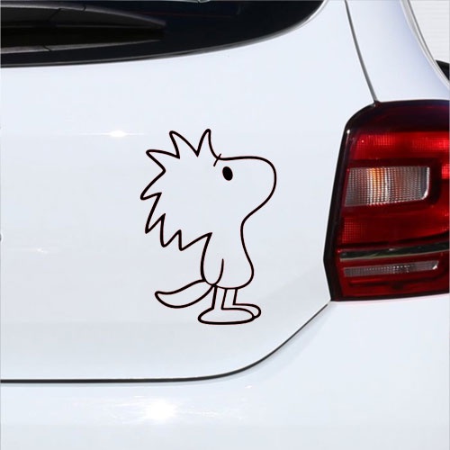 Adesivo Snoopy Aviador E Woodstock | Elo7 Produtos Especiais - Foto 6