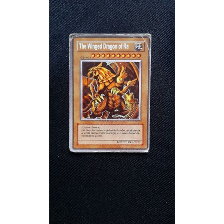 Card Yugioh GX - The Winged Dragon of Ra | Shopee Brasil