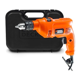 Furadeira de Impacto 560w Black Decker com Maleta 127v 220v Tm500k
