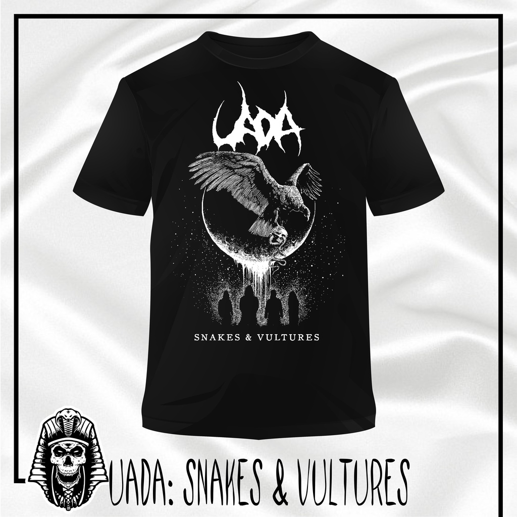 CAMISETA UADA: SNAKES & VULTURES | Shopee Brasil