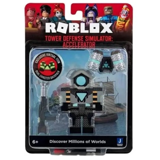 Boneco Roblox Action Collection - Tower Battles: ZED com Veículo