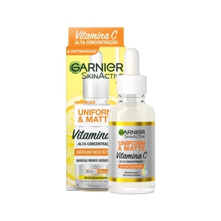 Sérum Facial Antimarcas Garnier Uniform & Matte Vitamina C, 30ml