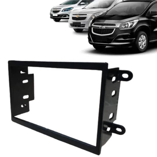 Moldura Painel 2din Multimidia Dvd Mp5 Spin Onix Cobalt Prisma