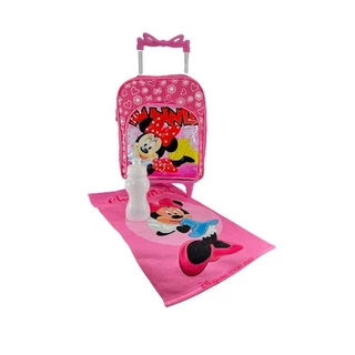 Mochila Infantil Escolar Minnie Creche Tam P Pré de Rodinhas
