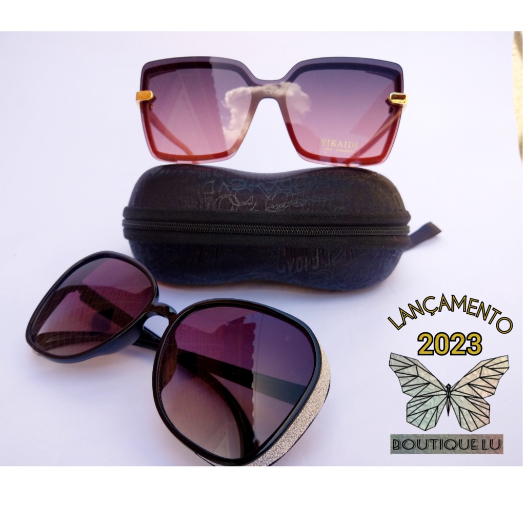 Óculos de praia, sol e mar feminino proteção Uv 400 | Shopee Brasil