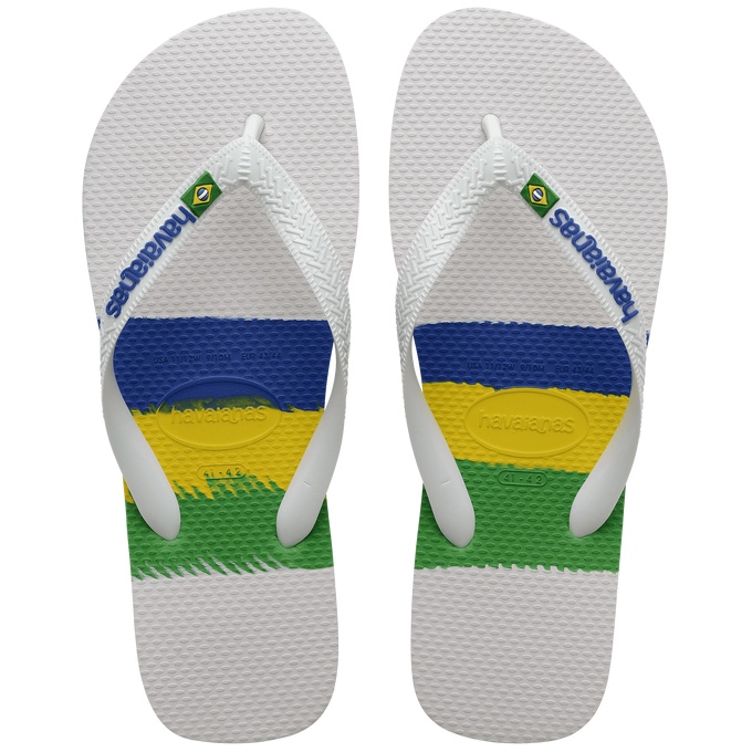 Chinelo Havaianas TOP BRASIL Bandeira Tradicional Unissex