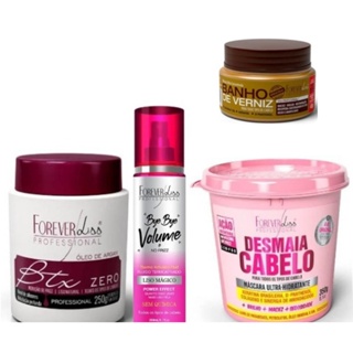 Kit Desmaia Cabelo e Bye Bye Volume - Forever Liss