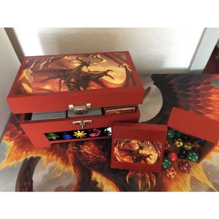Deck Box para 1000 Cartas Porta Dados Magic The Gathering