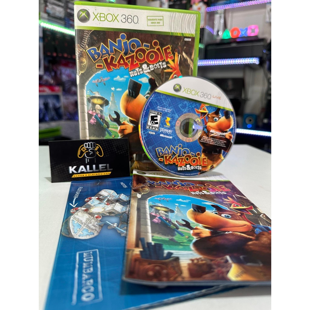 Jogo para Xbox 360 Banjo Kazooie Duplo, Jogo de Videogame Xbox 360 Usado  77598130