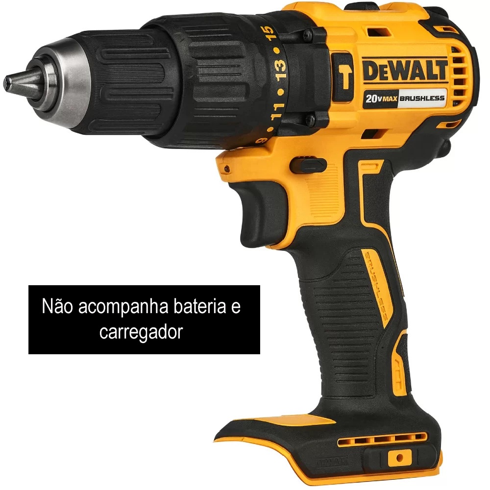 Parafusadeira Furadeira De Impacto 20V DCD7781B-B3 DeWalt