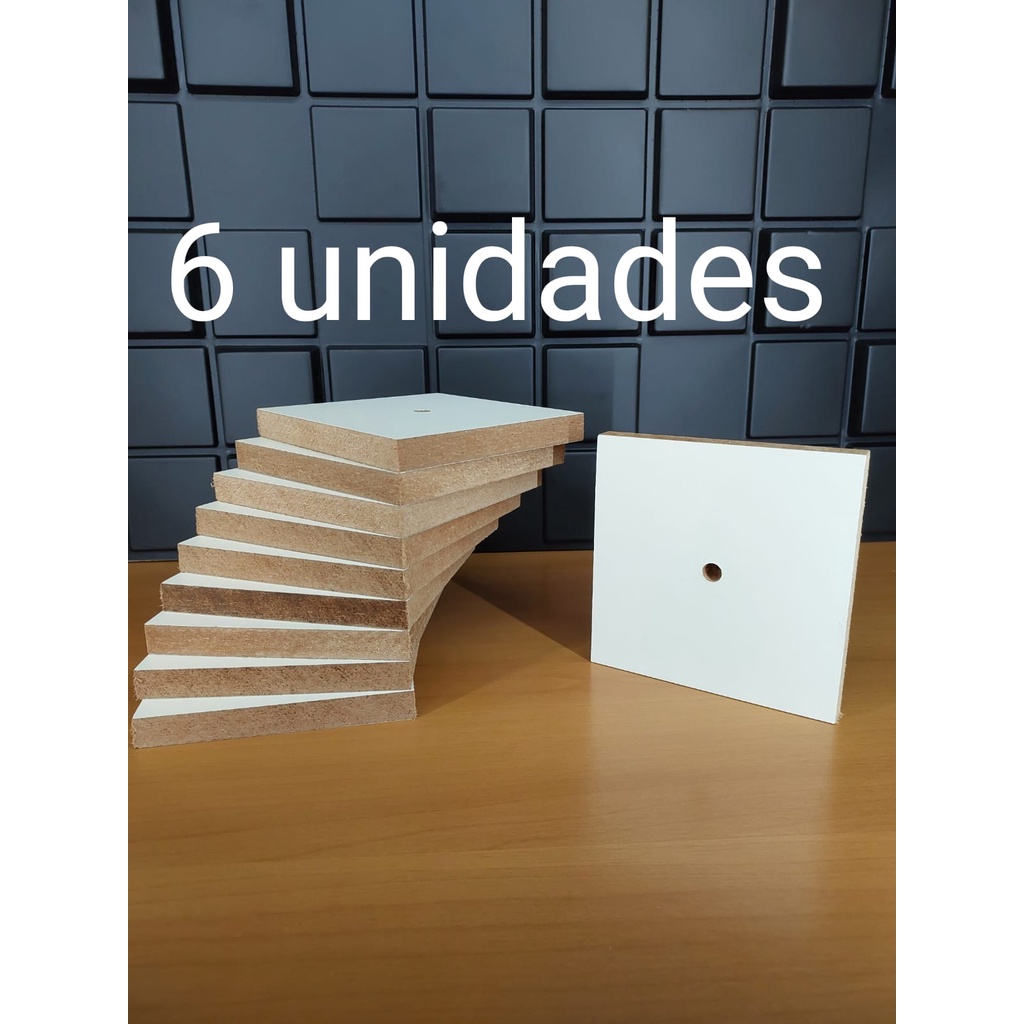 Base para baloes, base de madeira, base de mdf,10x10, base, peso ...