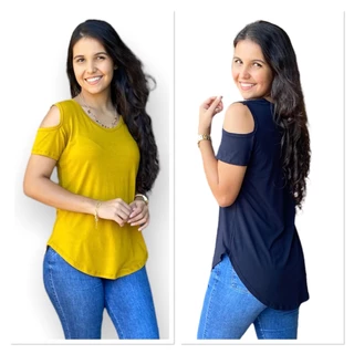 Kit C/ 2 Blusa Tapa Bumbum RF:03
