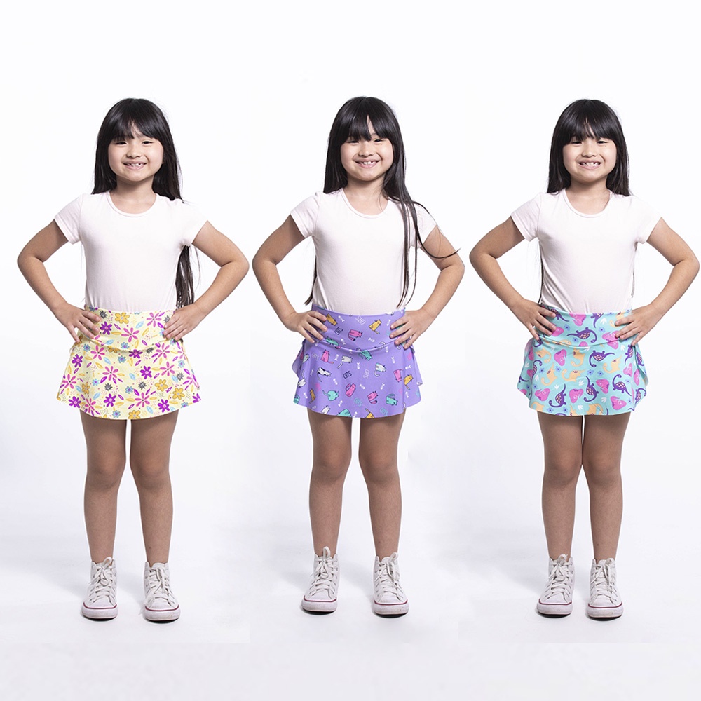 Short saia hot sale infantil fitness