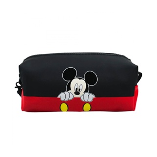 Estojo Escolar Mickey Mouse Assinatura 10x8x20cm Disney