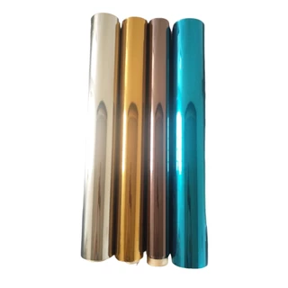 Insulfilmes espelhados 4m X 50 cm, para automoveis, janelas, sacadas, vitrines, vidraças e outros.