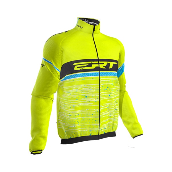 Corta Vento Manga Longa ERT Cycling Team Azul 2021