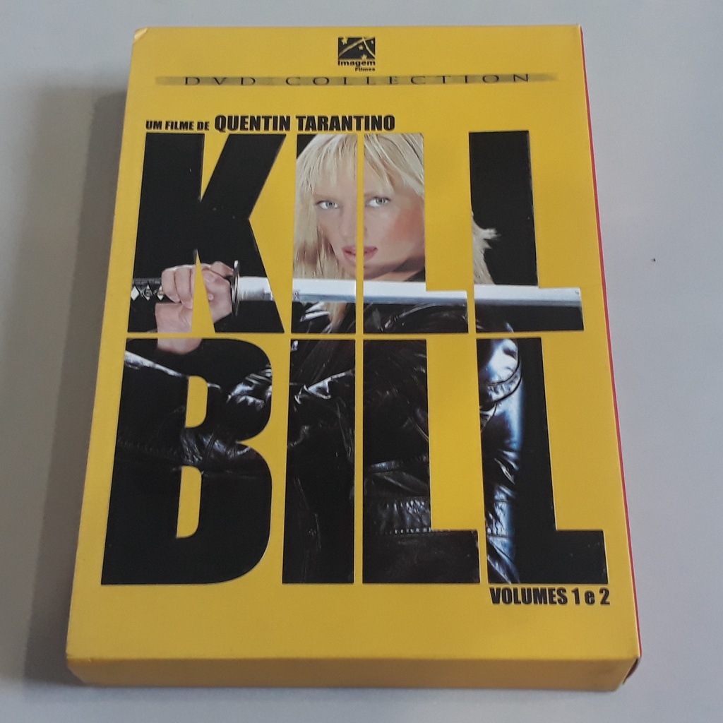 BOX DVD Kill Bill 1 e 2 Original Shopee Brasil