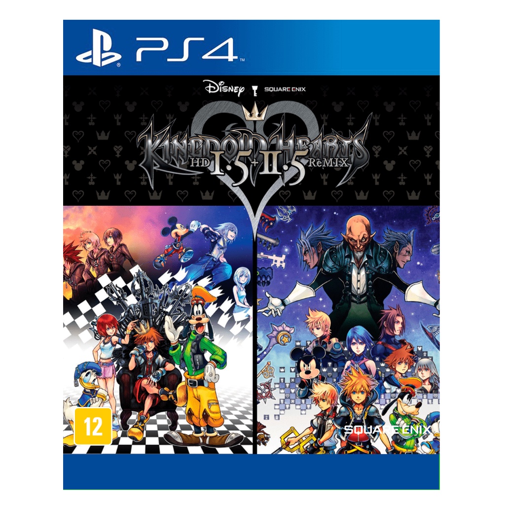 Kingdom Hearts Hd 1.5 + 2.5 Remix P S 4